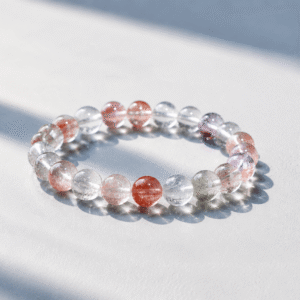 The Rainbow Whisper-Natural Colorful Rabbit Hair Quartz Bracelet