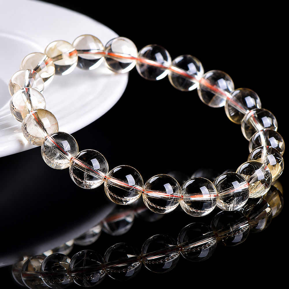 The Golden Radiance-Natural Brazilian Citrine Bracelet - Image 2