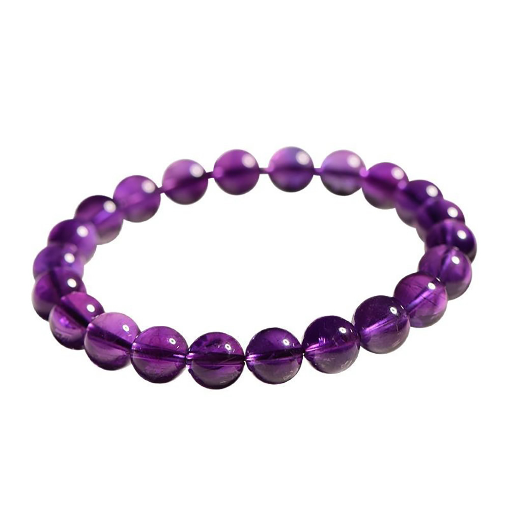 The Violet Serenity-Natural Uruguay Amethyst Bracelet - Image 5