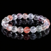 The Rainbow Whisper-Natural Colorful Rabbit Hair Quartz Bracelet