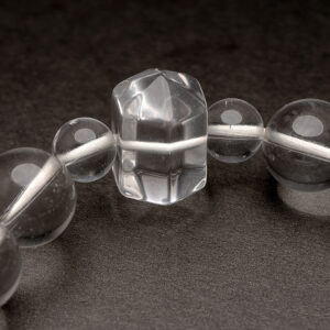 Alternative view of Earth-Nurtured Clarity Bracelet – Clear Quartz & Double-Terminated Citrine