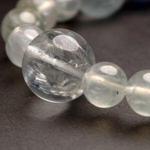 Alternative view of Six Water Flow Bracelet – Prehnite, Kyanite & Fluorite